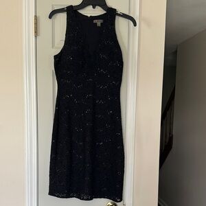 Elegant Black Lace Dress